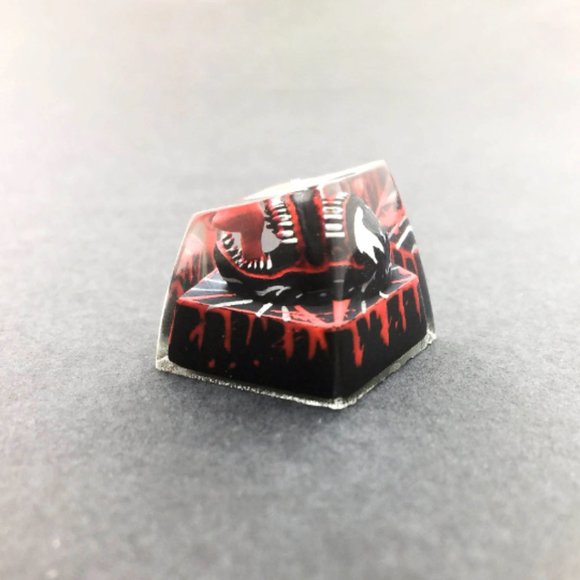 Venom keycap Cherry MX keycap 1u keycap, Mechanical keyboard - Picture 7 of 8
